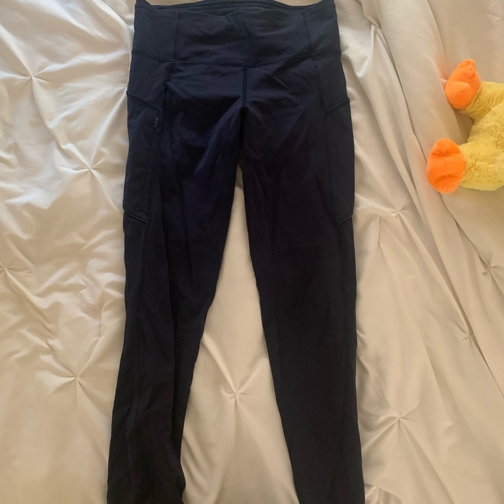 Navy blue size 4 lulu leggings